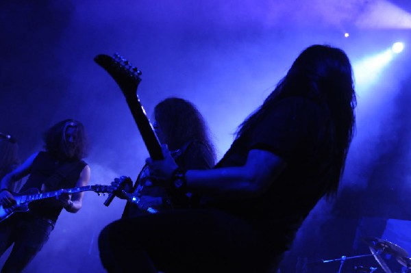 Testament at Emo's East, Austin, Texas 10/29/11 - photo by Jeff Barringer