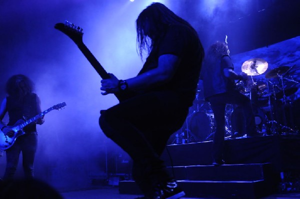 Testament at Emo's East, Austin, Texas 10/29/11 - photo by Jeff Barringer