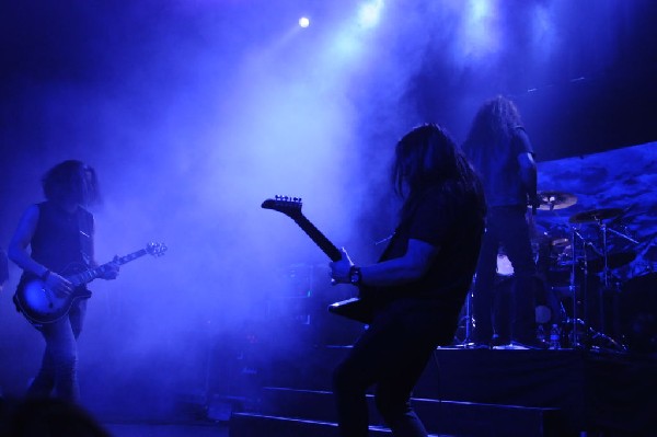 Testament at Emo's East, Austin, Texas 10/29/11 - photo by Jeff Barringer