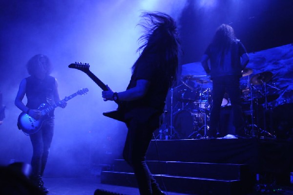 Testament at Emo's East, Austin, Texas 10/29/11 - photo by Jeff Barringer