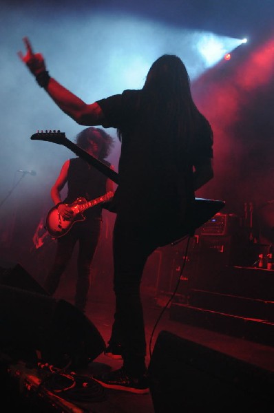 Testament at Emo's East, Austin, Texas 10/29/11 - photo by Jeff Barringer