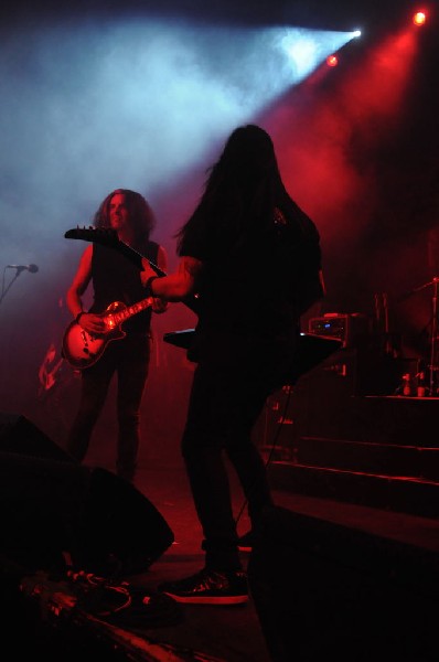 Testament at Emo's East, Austin, Texas 10/29/11 - photo by Jeff Barringer