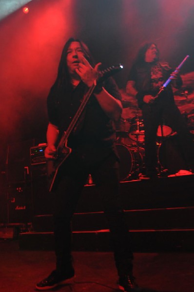 Testament at Emo's East, Austin, Texas 10/29/11 - photo by Jeff Barringer