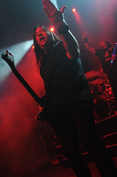 Testament at Emo's East, Austin, Texas 10/29/11 - photo by Jeff Barringer