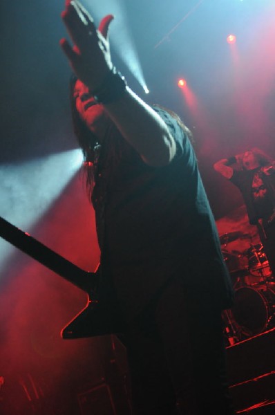 Testament at Emo's East, Austin, Texas 10/29/11 - photo by Jeff Barringer