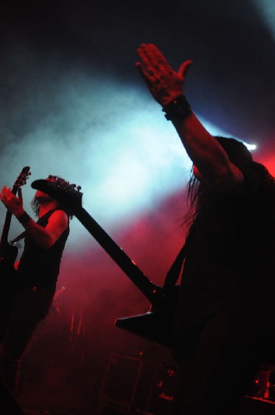 Testament at Emo's East, Austin, Texas 10/29/11 - photo by Jeff Barringer