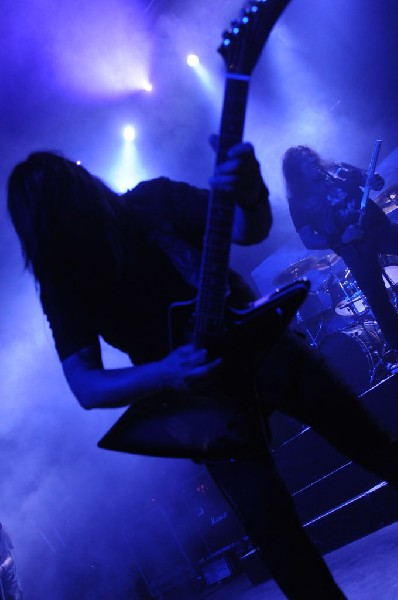 Testament at Emo's East, Austin, Texas 10/29/11 - photo by Jeff Barringer