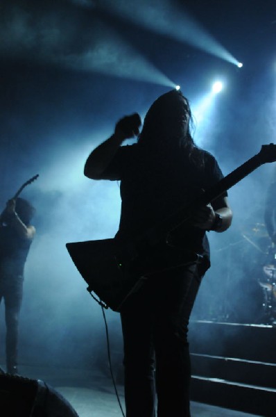 Testament at Emo's East, Austin, Texas 10/29/11 - photo by Jeff Barringer