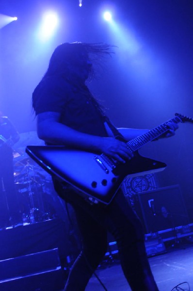 Testament at Emo's East, Austin, Texas 10/29/11 - photo by Jeff Barringer