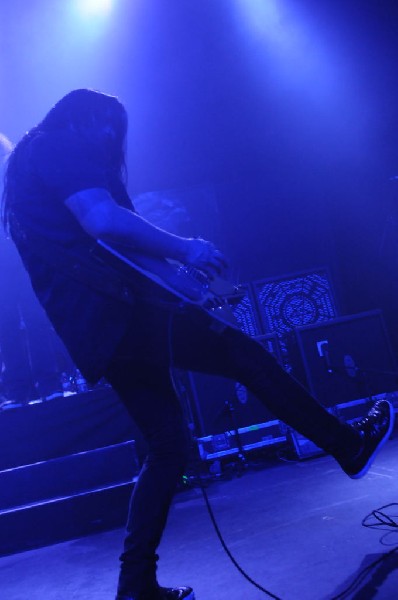 Testament at Emo's East, Austin, Texas 10/29/11 - photo by Jeff Barringer