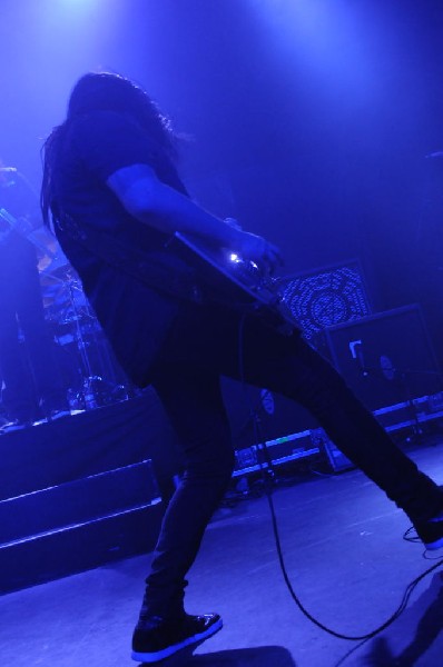 Testament at Emo's East, Austin, Texas 10/29/11 - photo by Jeff Barringer