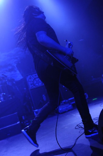 Testament at Emo's East, Austin, Texas 10/29/11 - photo by Jeff Barringer