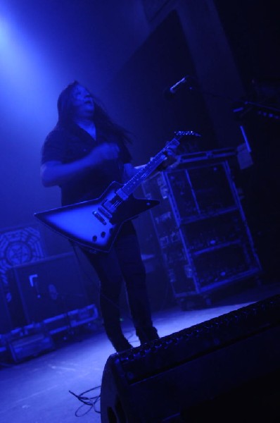 Testament at Emo's East, Austin, Texas 10/29/11 - photo by Jeff Barringer