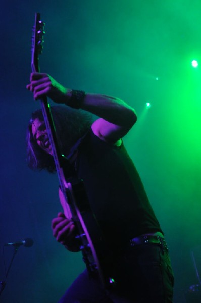 Testament at Emo's East, Austin, Texas 10/29/11 - photo by Jeff Barringer