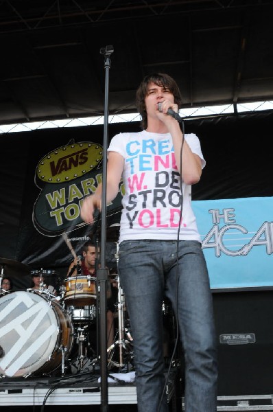 The Academy Is on the Route 66 Stage, Warped Tour, Verizon Wireless Amphith