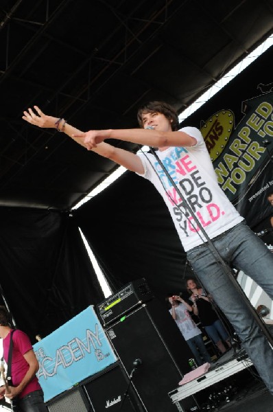The Academy Is on the Route 66 Stage, Warped Tour, Verizon Wireless Amphith
