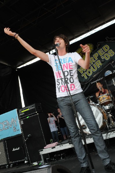 The Academy Is on the Route 66 Stage, Warped Tour, Verizon Wireless Amphith