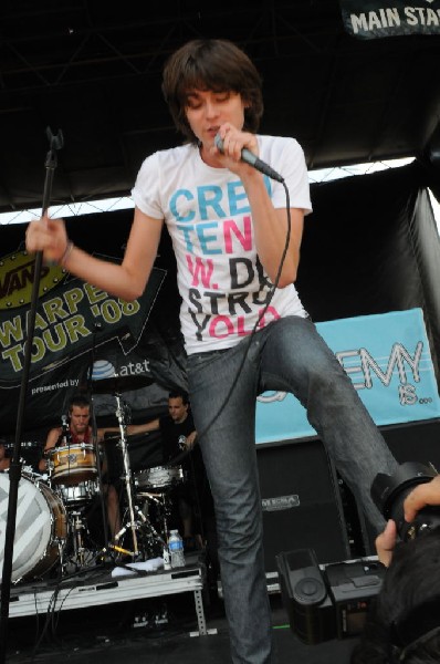 The Academy Is on the Route 66 Stage, Warped Tour, Verizon Wireless Amphith