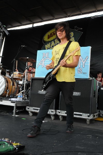 The Academy Is on the Route 66 Stage, Warped Tour, Verizon Wireless Amphith
