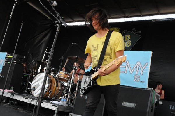 The Academy Is on the Route 66 Stage, Warped Tour, Verizon Wireless Amphith