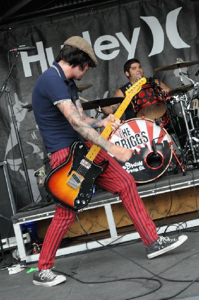 The Briggs on the Hurley Stage, Warped Tour, Verizon Wireless Amphitheater,