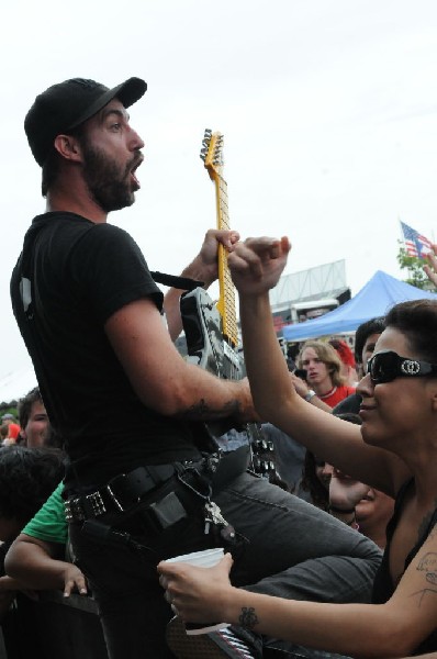 The Briggs on the Hurley Stage, Warped Tour, Verizon Wireless Amphitheater,