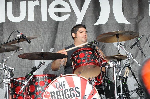 The Briggs on the Hurley Stage, Warped Tour, Verizon Wireless Amphitheater,