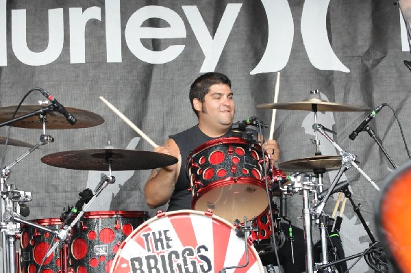 The Briggs on the Hurley Stage, Warped Tour, Verizon Wireless Amphitheater,