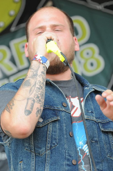 The Bronx on the Route 66 Stage, Warped Tour, Verizon Wireless Amphitheater