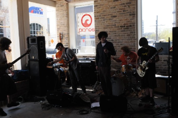 The Capstan Shafts at SXSW2010 Piano Day Party, Kung Foo Saloon Austin, Tex