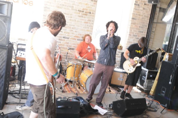 The Capstan Shafts at SXSW2010 Piano Day Party, Kung Foo Saloon Austin, Tex