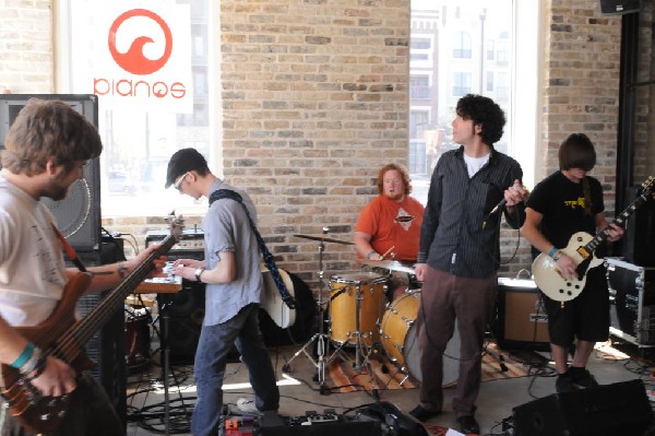 The Capstan Shafts at SXSW2010 Piano Day Party, Kung Foo Saloon Austin, Tex