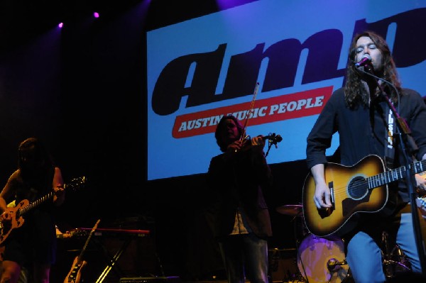 The Coveters perform at the AMP Launch Party at ACL Live at the Moody Theat