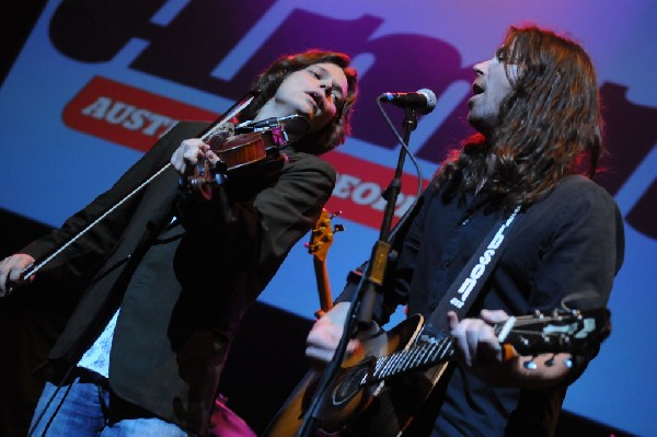The Coveters perform at the AMP Launch Party at ACL Live at the Moody Theat