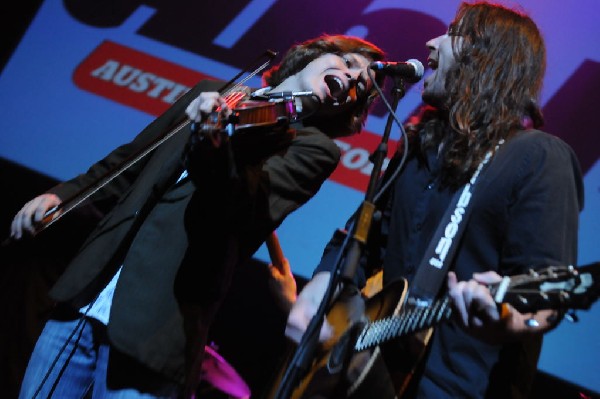The Coveters perform at the AMP Launch Party at ACL Live at the Moody Theat