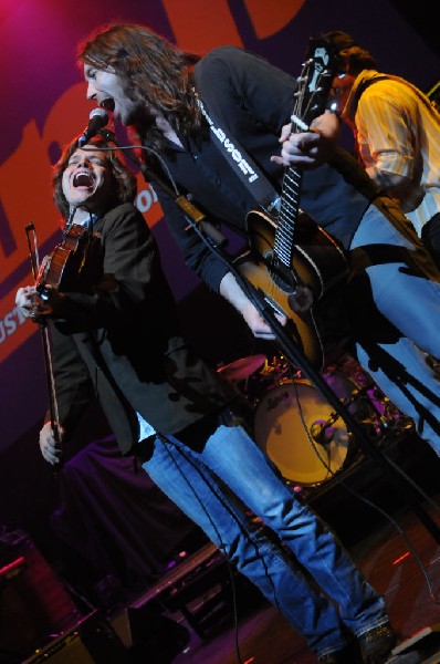 The Coveters perform at the AMP Launch Party at ACL Live at the Moody Theat