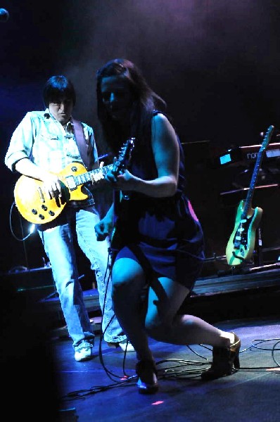 The Coveters perform at the AMP Launch Party at ACL Live at the Moody Theat