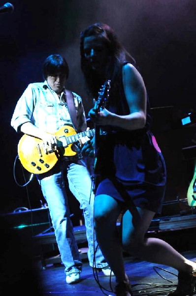 The Coveters perform at the AMP Launch Party at ACL Live at the Moody Theat