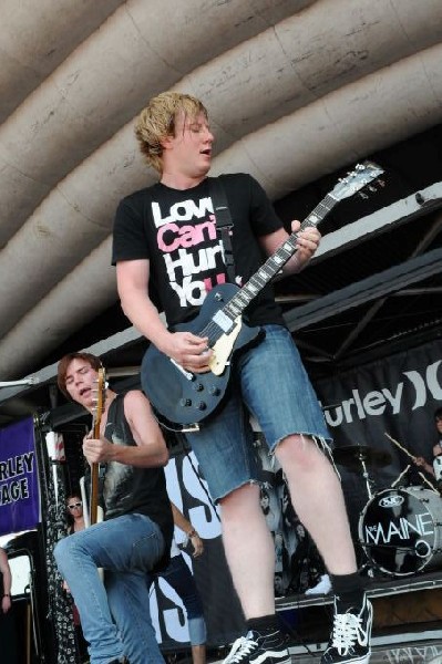 The Maine at Warped Festival, San Antonio, Texas
