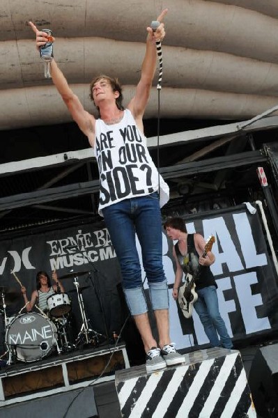 The Maine at Warped Festival, San Antonio, Texas