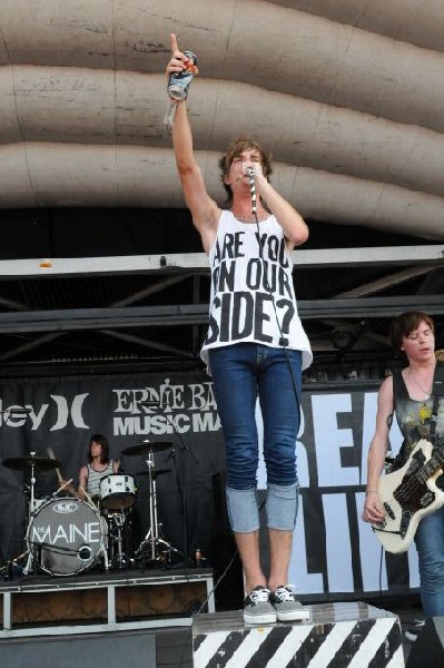 The Maine at Warped Festival, San Antonio, Texas
