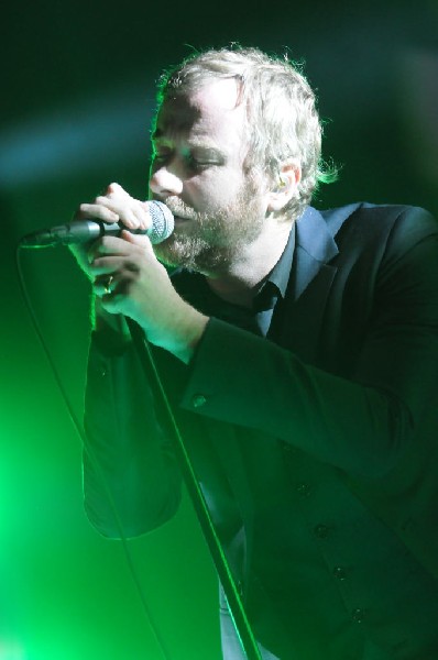 The National at the Austin Music Hall, Austin, Texas 12/04/11 - photo by je