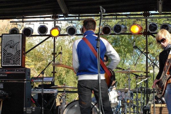 The Oranges Band at Fun Fun Fun Fest in Waterloo Park, Austin Texas