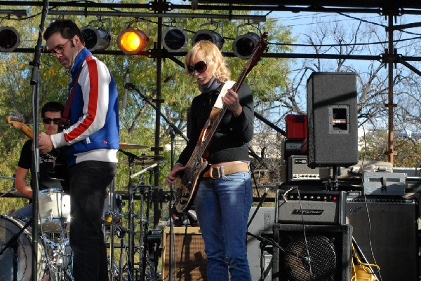 The Oranges Band at Fun Fun Fun Fest in Waterloo Park, Austin Texas