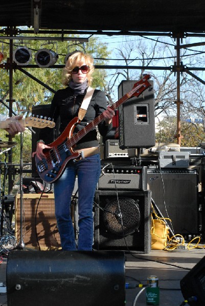 The Oranges Band at Fun Fun Fun Fest in Waterloo Park, Austin Texas