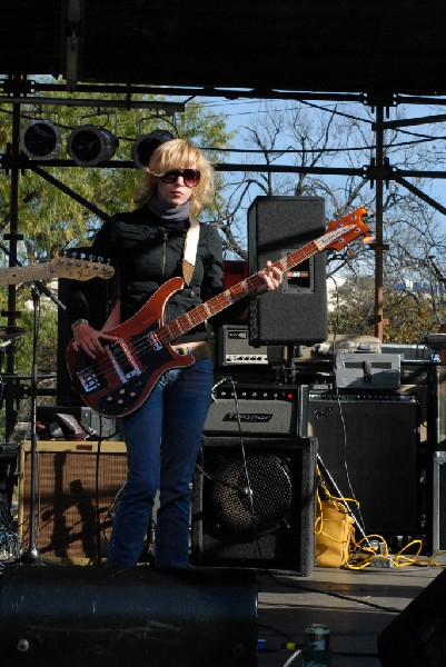 The Oranges Band at Fun Fun Fun Fest in Waterloo Park, Austin Texas