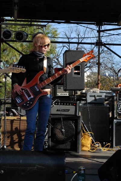 The Oranges Band at Fun Fun Fun Fest in Waterloo Park, Austin Texas