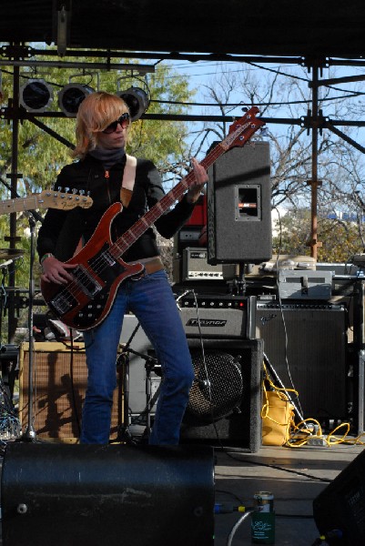 The Oranges Band at Fun Fun Fun Fest in Waterloo Park, Austin Texas