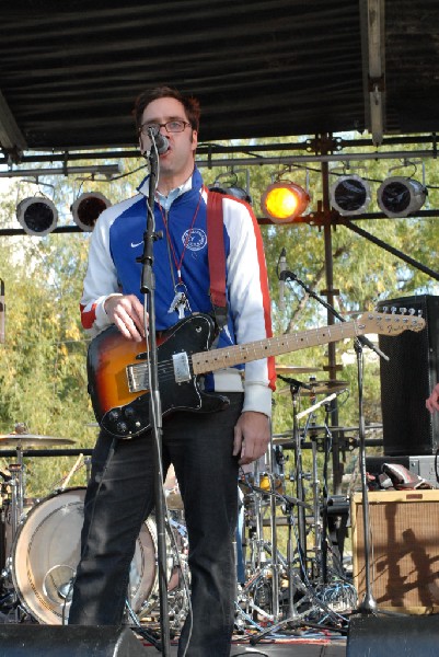 The Oranges Band at Fun Fun Fun Fest in Waterloo Park, Austin Texas