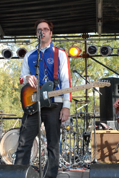 The Oranges Band at Fun Fun Fun Fest in Waterloo Park, Austin Texas